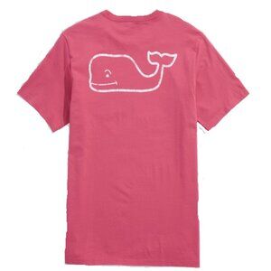 Vineyard Vines Red Whale Pocket Tee Men’s L NWT Sealed Cotton Shirt